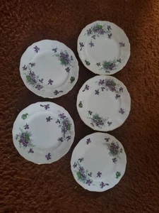 Adderley Violet 5er Set Brotteller - Bild 1 von 3