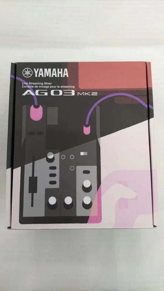 YAMAHA AG03MK2 W white 3ch Live Streaming Mixer USB Audio Interface