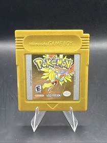 Pokemon Gold Version (Nintendo Game Boy Color, 2000)
