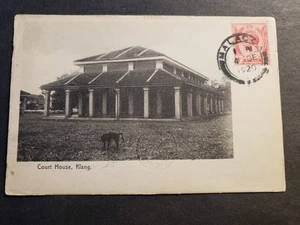 MALACA, MALYASIA 1920 Historia Postal Cubierta SONIDO Postal con Nota - Imagen 1 de 2