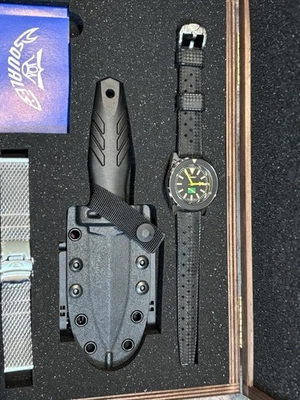 Reloj Automático Squale 1521 Nitrox Edición Limitada 500M Caja Coleccionistas Foto 1 de 4