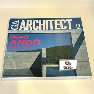Tadao Ando GA Architect 12 1988 1993 Architecture Book English Edition Japan - Picture 1 of 10