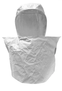 Bullard RT3 Dupont Tychem 2000 Double Bib Respirator Hood (Pack Of 5 Hoods) - Picture 1 of 7