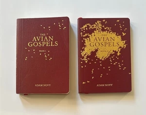 Adam Novy THE AVIAN GOSPELS Books 1 & II | 2010 First Edition - 2 Paperback Lot - Picture 1 of 10