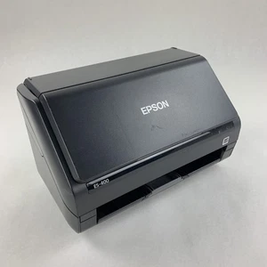 Epson Workforce ES-400 Duplex Document Scanner Tested No Power Supply - Picture 1 of 13