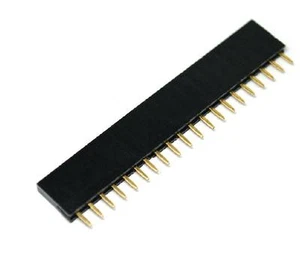 20pcs Single Row 20pin 1x20 Female Socket Connector 2.54mm Pitch NEW - Picture 1 of 1