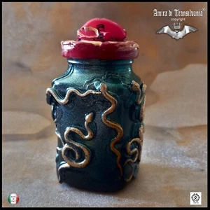 set altare incantesimi stregoneria rituali magia wicca kit vaso mela serpenti - Picture 1 of 12