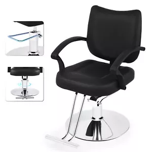 Friseurstuhl Coiffeurstuhl Bedienstuhl Friseursessel Barber's Chair Stuhl Salon - Bild 1 von 8