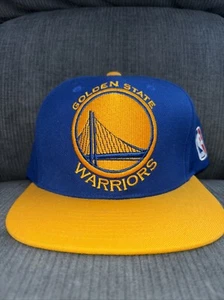 Golden State Warriors NBA Mitchell and Ness Snapback Hat Cap - Picture 1 of 5