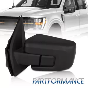 Driver Left Side Door Mirror Power Heat With BSM M-Folding For 21-23 Ford F-150 - Picture 1 of 10