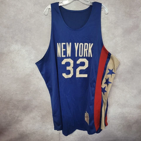 VTG Mitchell & Ness  1975 New York Nets Dr J Julius Erving 32 Jersey Mens 60 4XL Cover