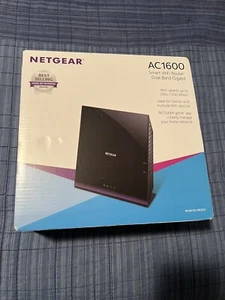 NETGEAR AC1600 Dual Band Wi-Fi Gigabit Router - Black - Picture 1 of 5