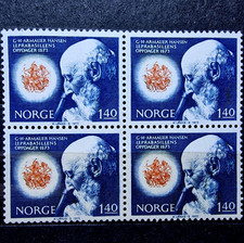 Norway 1973 - MNH - 4 Stamps  Quartblock - Old Science