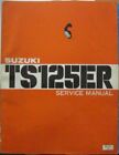 * SUZUKI TS125ER TS 125 ER  Service Manual WERKSTATTHANDBUCH 4/ 1979