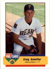 1994 Yakima Bears Fleer/ProCards #3848 Craig Scheffler
