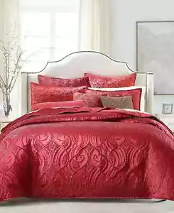 HOTEL COLLECTION Ornate Scroll Duvet Cover Set 3PC, Full/Queen - Picture 1 of 1