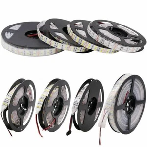 12V Double Row LED Strip Light 5M 5050 600Led RGB Warm White Waterproof Flexible - Picture 1 of 12