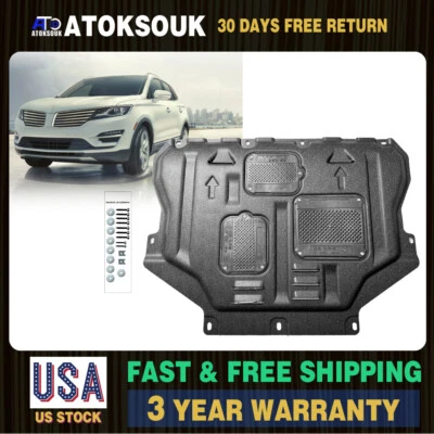 Engine Splash Guard For Lincoln MKC 2015-2019 Under Engine Shield Cover Board - Imagem 1 de 4