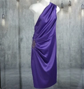 Jessica howard dress Size 14 Purple Cocktail Dress  - Picture 1 of 12