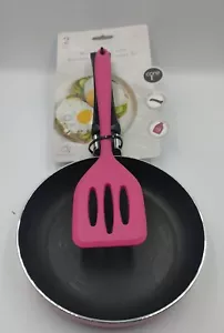 CORE 2 Piece MINI Fry Pan Set Non-Stick with Slotted Turner Pink New - Bild 1 von 2