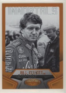 2016 Certified Immortals Mirror Orange /99 Bill Elliott #63 HOF