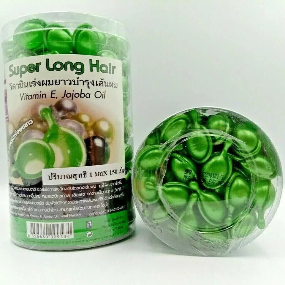 150 Capsule Super Fast Growth Long Hair Expedite With Vitamin E Jojoba Oil