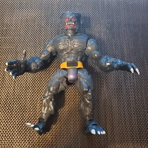 Marvel Legends PINTADO PERSONALIZADO ToyBiz Bestia Convertida Bestia Oscura VER FOTOS - Imagen 1 de 7