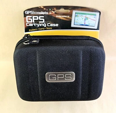 Hard Shell Carrying Case Padded Protection Car GPS Device Storage Protect Travel - Image 1 of 2