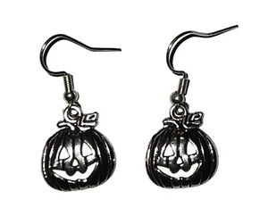 JACK O LANTERN Halloween Draht Ohrringe Schmuck Set Accessoire Handarbeit SALE - Bild 1 von 3