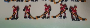 Lot of 5 Red Irwin 3d Table Hockey Players - Picture 1 of 2