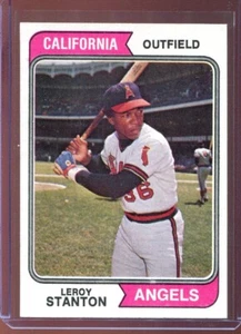 1974 Topps Baseball # 594 Leroy Stanton (NM-MT) Near Mint to Mint - Picture 1 of 2