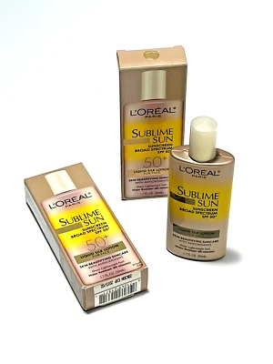 L'Oreal Sublime Sun Advanced Sunscreen Lotion SPF 50+ For Face 1.7 oz Expired - Image 1 of 4