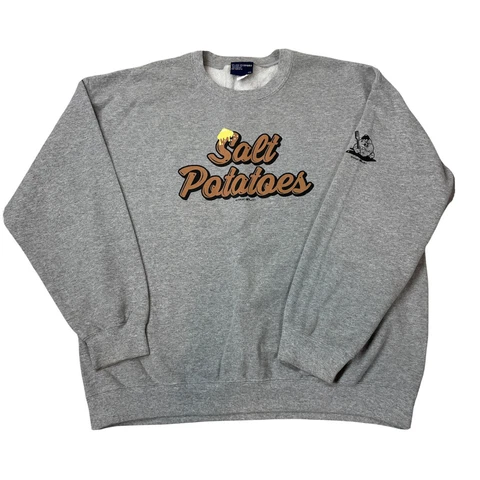 Syracuse Chiefs Salt Potatoes MV Sport XL Long Sleeved Crew Neck Sweatshirt Cover