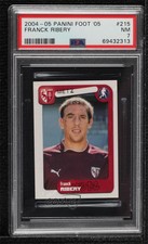 2004-05 Panini Foot Stickers Frank Ribery #215 PSA 7 Rookie RC