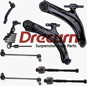 8PC Front Lower Control Arm Tie Rod Sway Bar Link SET For 2008-2015 Nissan Rogue - Bild 1 von 1