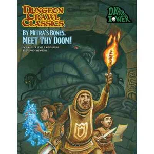 Dungeon Crawl Classics #105: BY MITRA'S BONES, MEET THY DOOM New - Picture 1 of 1