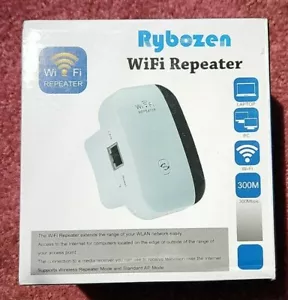 Wifi Signal Amplifier Booster Range Extender Router Wireless Repeater 300Mbps US - Picture 1 of 5