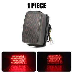 LED Tail Light w/Bulb For Yamaha Grizzly Kodiak Big Bear Bruin Rhino 450 660 700 - Picture 1 of 10
