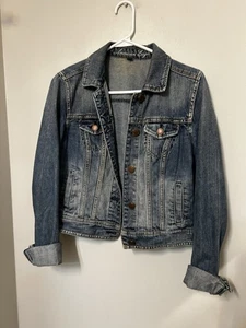 American Eagle Outfitters Jeansjacke Damen mittelblau - Bild 1 von 5