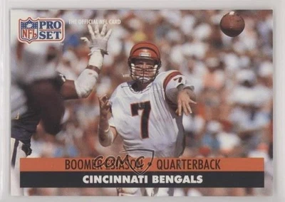 1991 Pro Set Mobil FACT Boomer Esiason #111 - Image 1 of 2