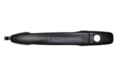 fits 2008 to 2017 Mitsubishi Lancer Exterior Door Handle Front Left Black - Image 1 of 3
