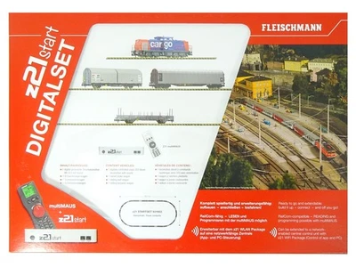 Fleischmann N z21 start Digitalset Diesellok BR 203 Güterzug SBB Cargo 931903 ne - Bild 1 von 4