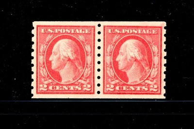 UNITED STATES--Horizontal  Pair Scott #413 - Image 1 of 2