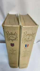 2 CLASSIC COOKBOOKS by Samuel Chamberlain Bouquet de France & British - Picture 1 of 6