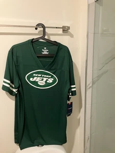 New York Jets Fanatics v neck shirt t shirt men's XL NEW NWT - Picture 1 of 2
