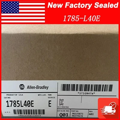 New Sealed Allen Bradley 1785-L40E PLC5/40E EtherNet/IP Controller 1785L40E - Image 1 of 4
