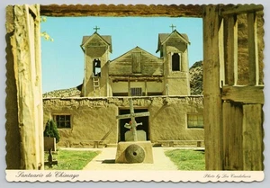 Historic Santuario de Chimayo Church New Mexico NM 4x6 Souvenir Postcard - Picture 1 of 2