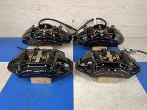 2020-2025 C8 Corvette Stingray Z51 OEM Front & Rear Calipers Black J55 2k Miles - Imagen 1 de 20