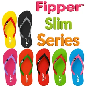 Fipper Classic Unisex Rubber Flip Flops Sandals Anti-Slip Waterproof Beach Shoes - Picture 1 of 67