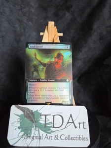 FERAL GHOUL ~ CASI NUEVO ~ MTG Magic - 0381 PIP Fallout LÁMINA DE ARTE EXTENDIDA - Imagen 1 de 1
